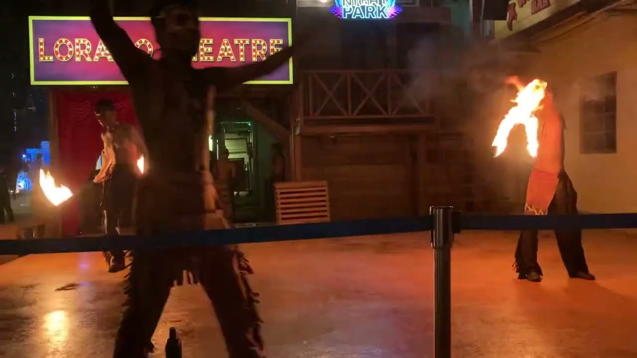 Sunway Lagoon Fire Show May 2024