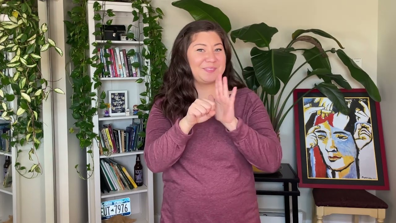 ASL Signs - element, periodic table, nucleus, proton, neutron, electron, neutral, charge, property
