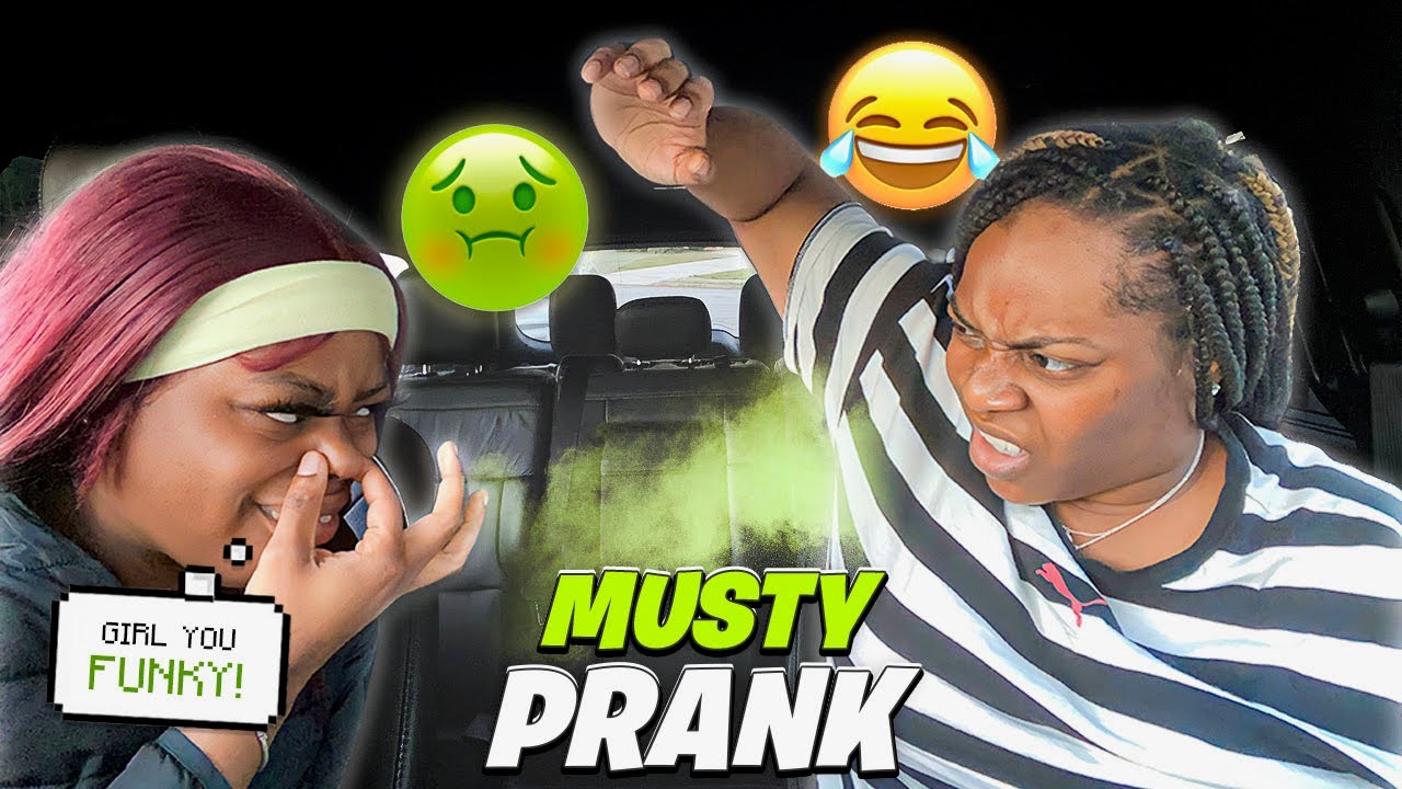 MUSTY PRANK ON SISTER TO SEE HER REACTION (HILARIOUS)