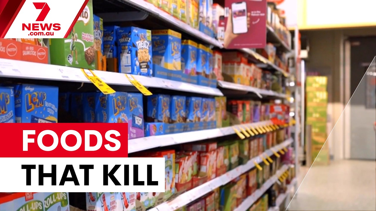 Ultra-processed foods hiding in your shopping trolley | 7NEWS