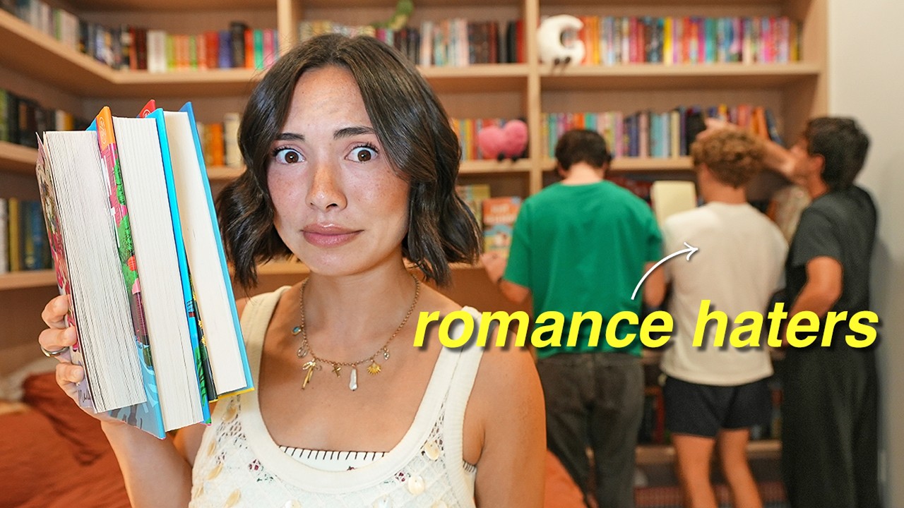 I let men who NEVER read pick my next romance book