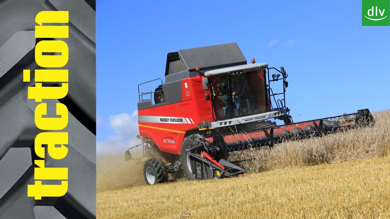 Massey Ferguson Activa 7345 S MCS in der traction-Arbeitsprobe