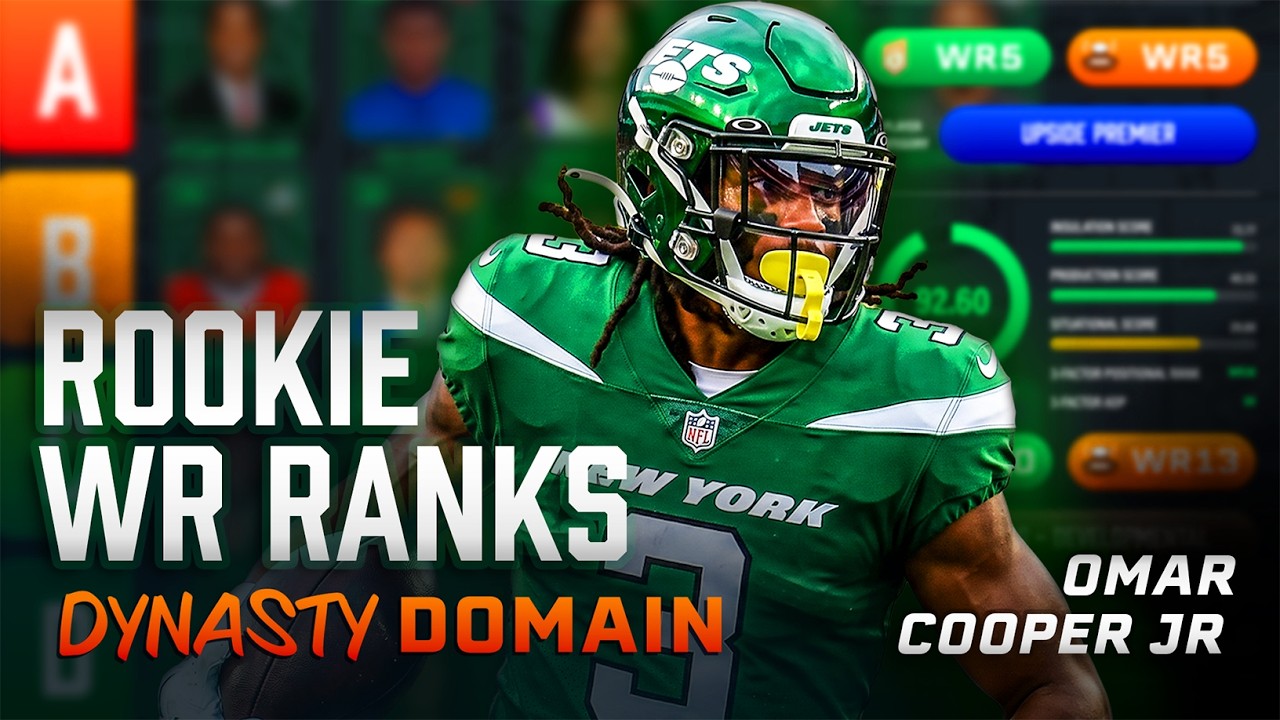 NEW 2026 Dynasty Rookie WR Rankings (Final Bakery Scores)