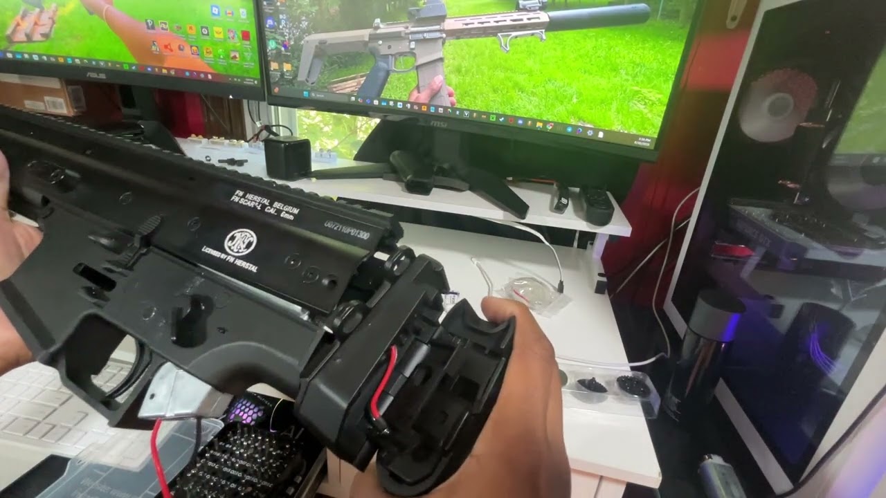How To Disassemble The Cybergun FN Scar-L