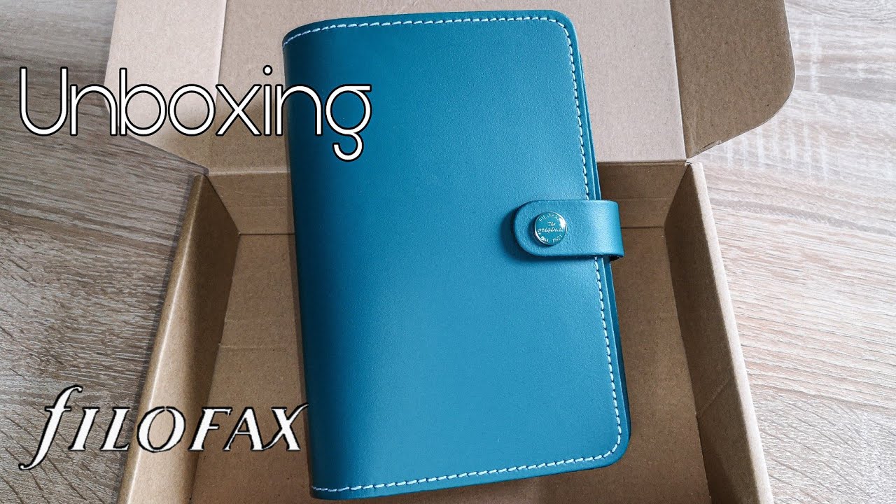 Filofax The Original Dark Aqua 📖 Unboxing 📦 / deutsch