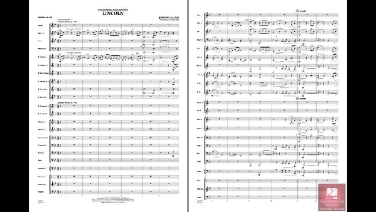 Lincoln by John Williams/arr. Jay Bocook