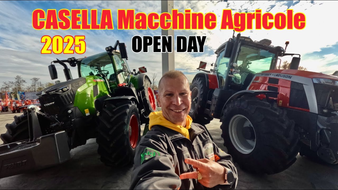 OPEN DAY CASELLA MACCHINE AGRICOLE FENDT - MASSEY FERGUSON - VERVAET HYDRO TRIKE