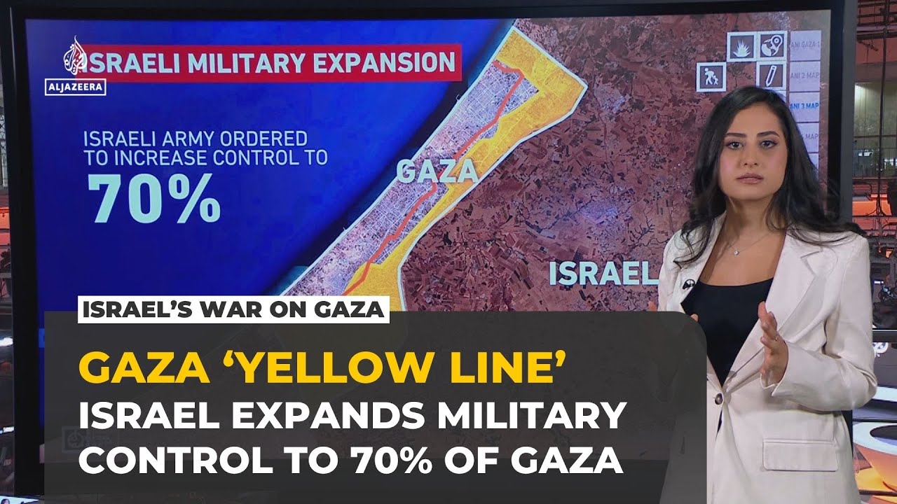 How Israel is expanding Gaza control beyond the 'yellow line'