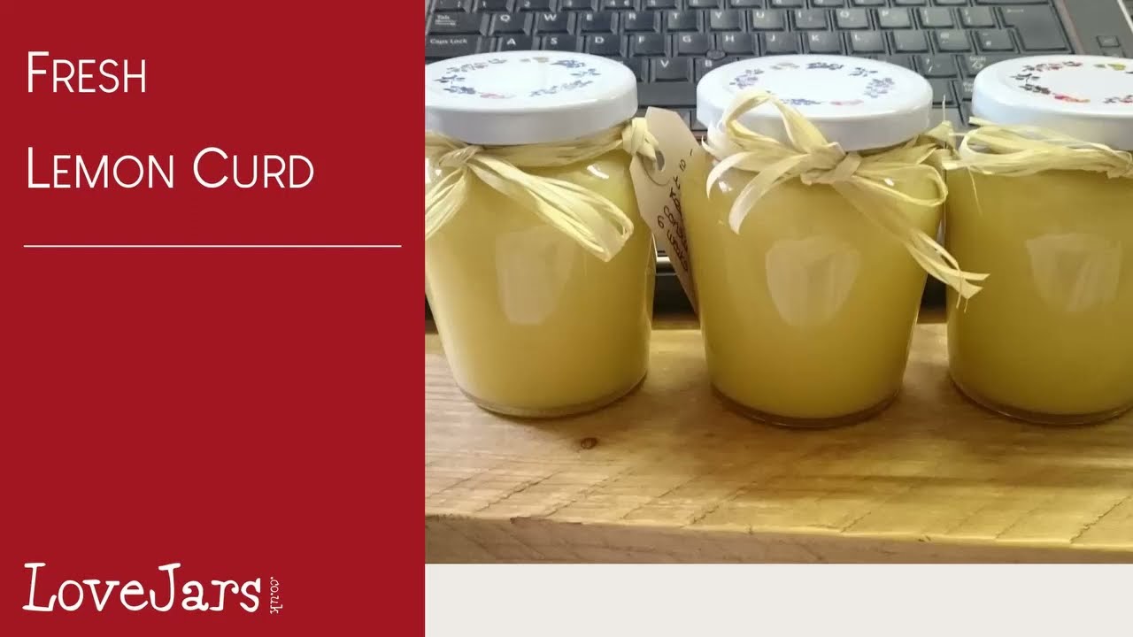Lemon Curd made from fresh lemons, butter and eggs is just the best.