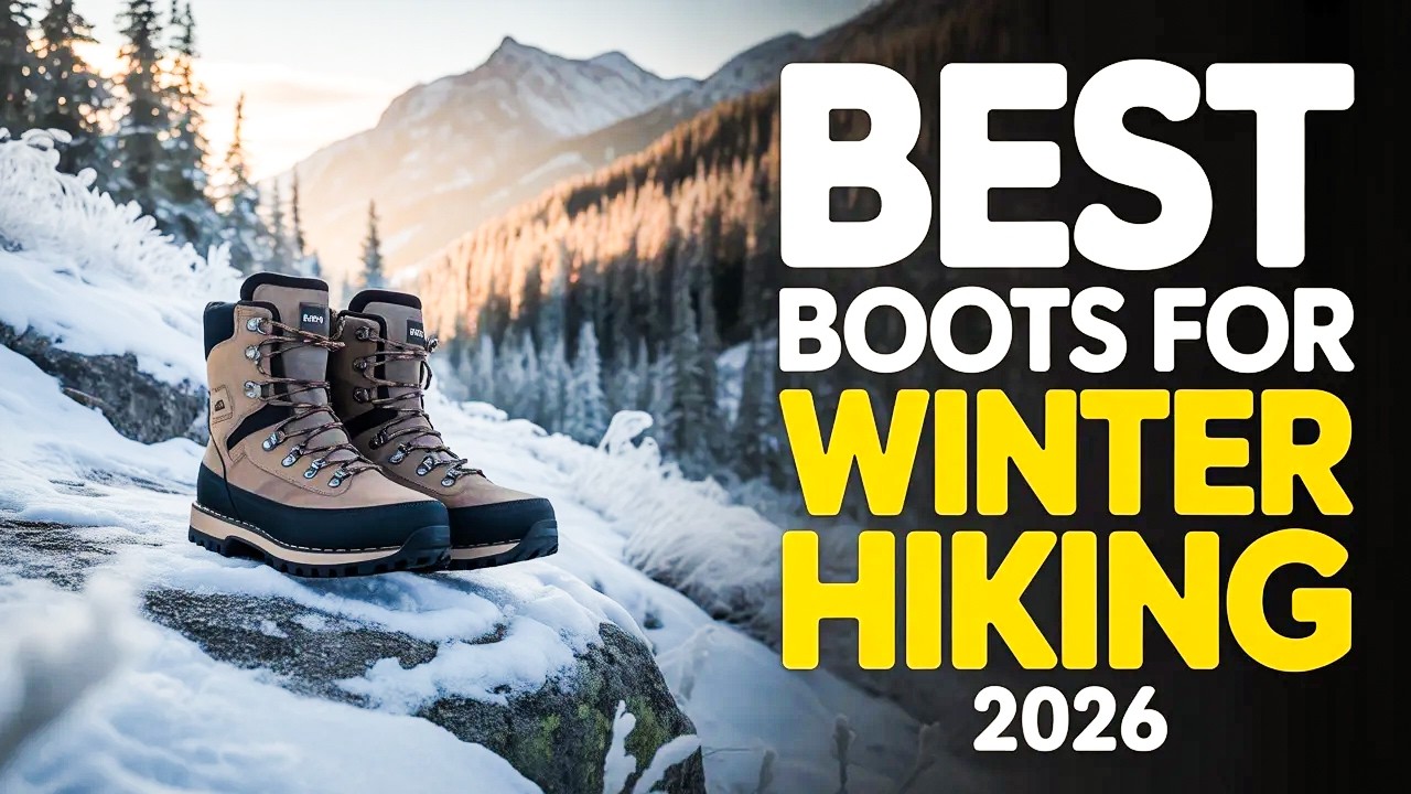 Top 6 Best Boots for Hiking in Winter​ 2026!🔥🔥