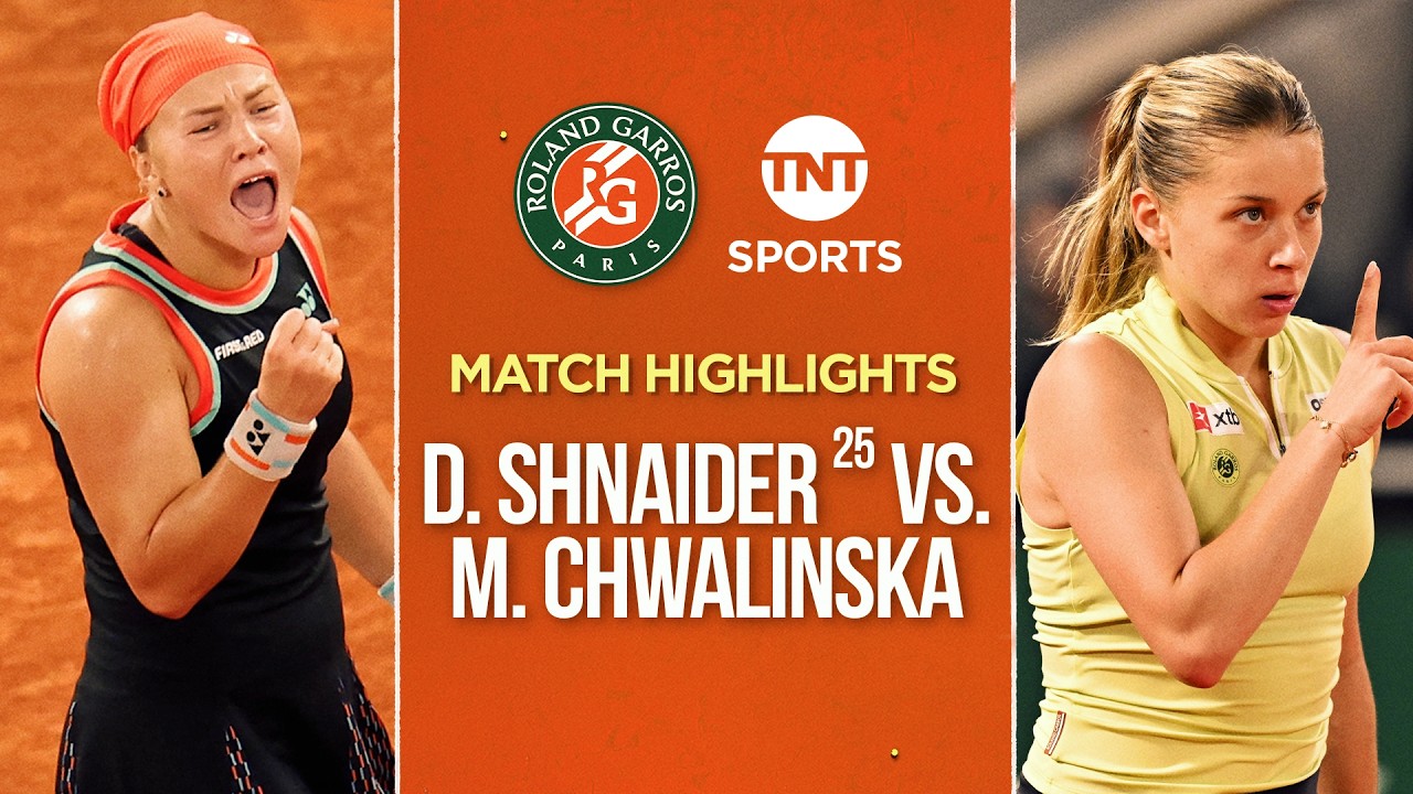 No. 25 Diana Shnaider vs Maja Chwalinska 🎾 | Roland-Garros Match Highlights