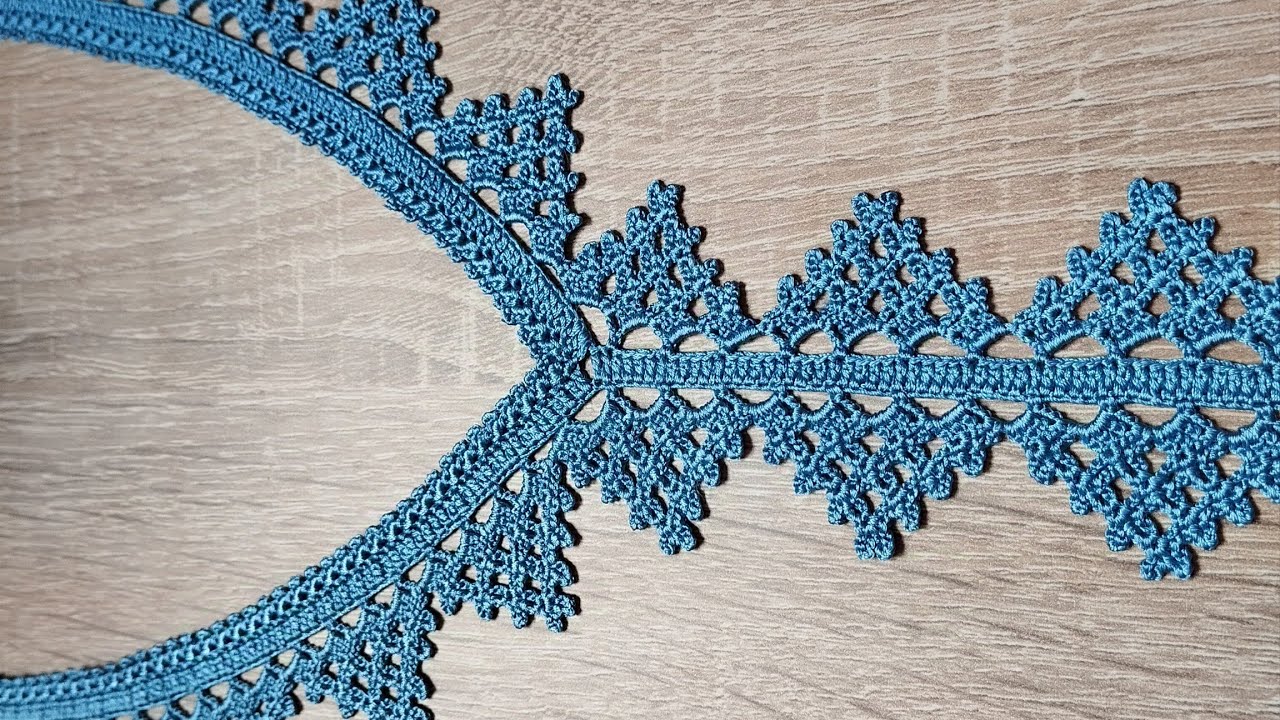 صدر كروشي و لا أروع من أيادي مبدعة بخطوات واضحة #crochet