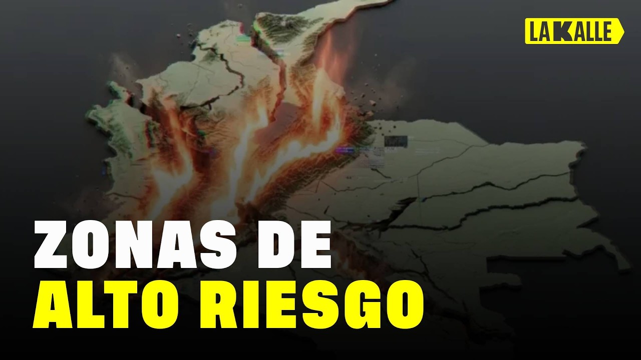 &iquest;Tu ciudad est&aacute; en riesgo? Las zonas con mayor amenaza de terremoto en Colombia