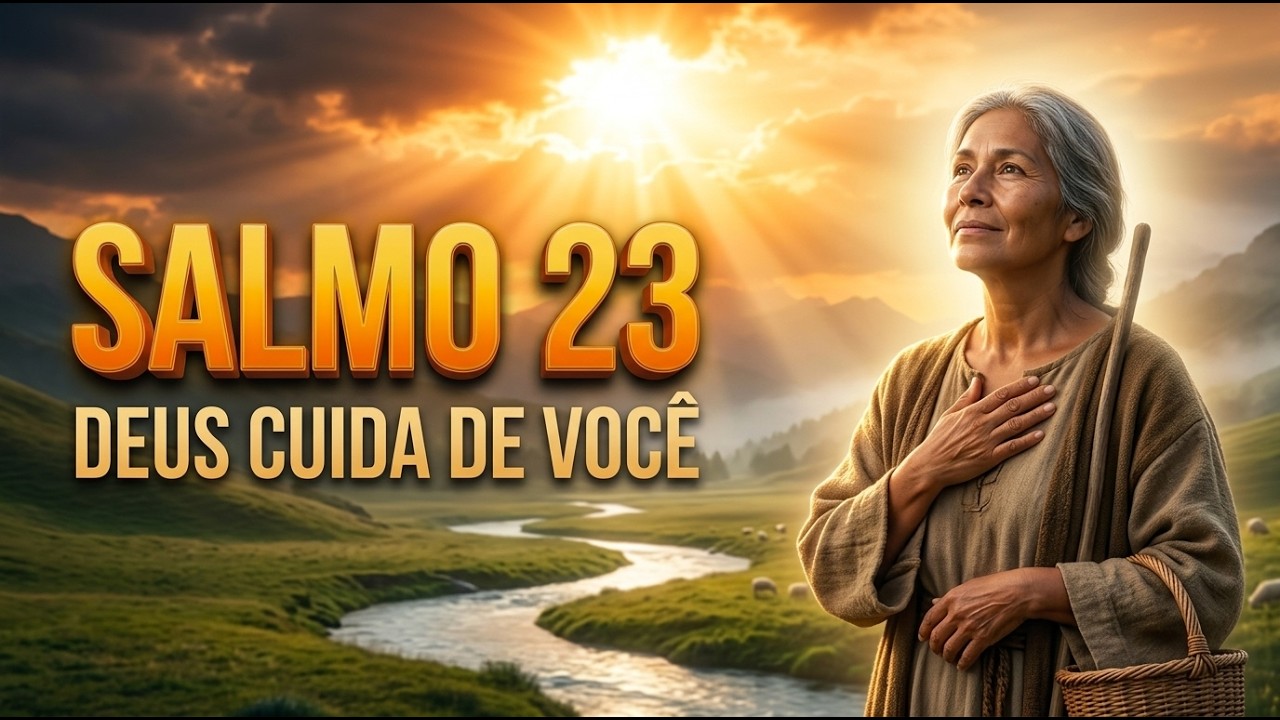 Oração da Manhã com Salmo 23 para Começar em Paz