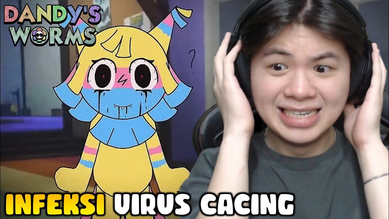 INFEKSI CACING YANG MENYEBAR DARI PERMEN YATTA!! | Dandy's World Animation - Indonesia