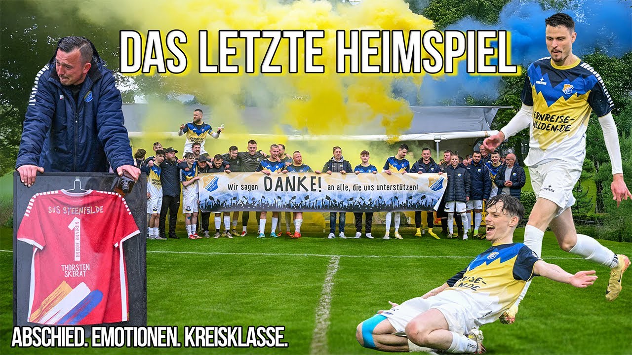 1300 Zuschauer, ein Dorf im Ausnahmezustand – das letzte Heimspiel der Saison 24/25! 💥⚽