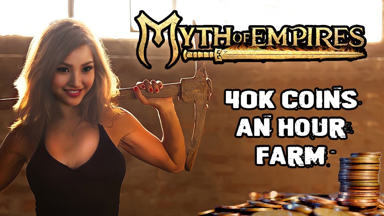 Myth of Empires easy copper coin farm get 40k in an hour