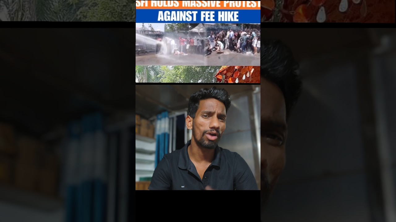 Student Protests in Kerala over Fee Hikes: Time to Question Congress! #Kerala #StudentProtest #Fe...