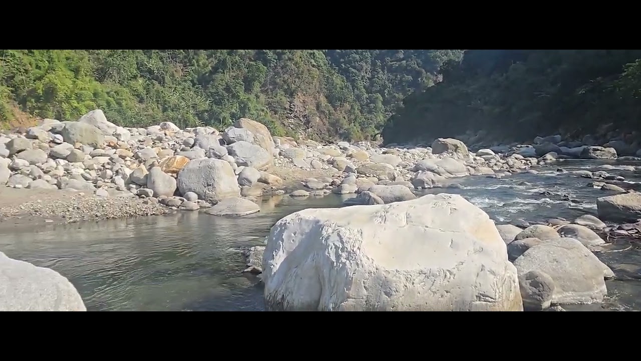 Arunachal pradesh India  view river 