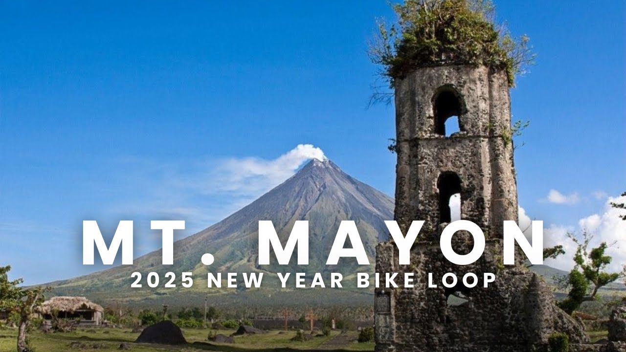 Mt  Mayon in the Philippines Bike tour