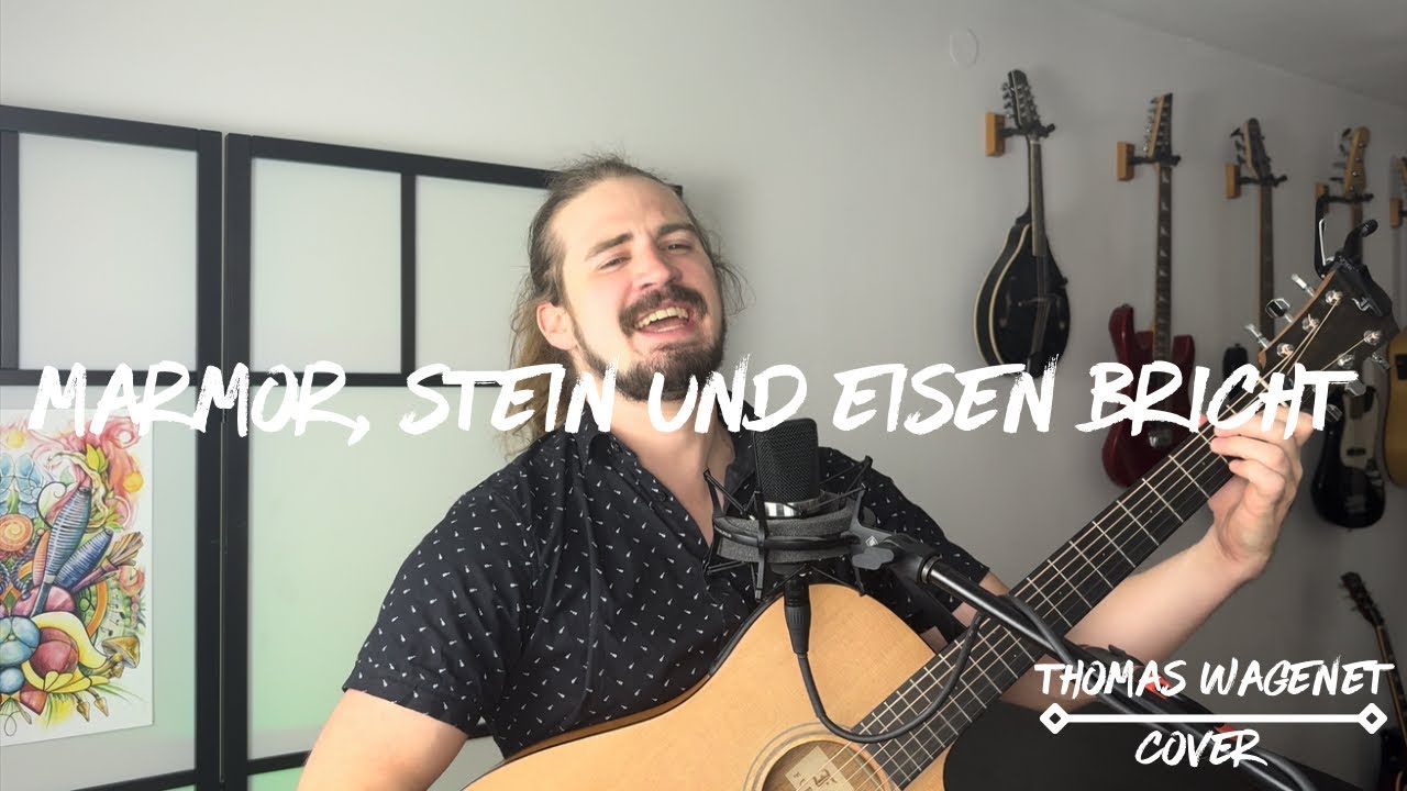 Marmor, Stein und Eisen bricht - Drafi Deutscher (Acoustic Cover)