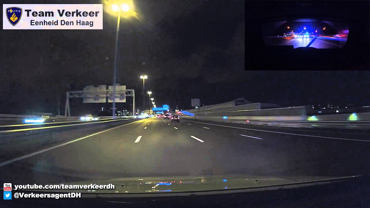 Commandant (in Volvo) ambulancebegeleiding Zoetermeer naar MCH Westeinde 12-01-2016