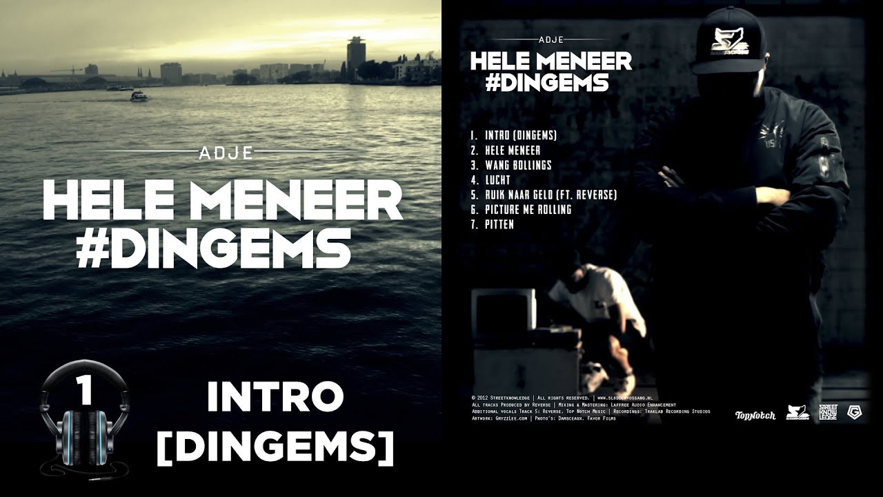 Adje - 'Dingems (Intro)' | #1 Hele Meneer #Dingems