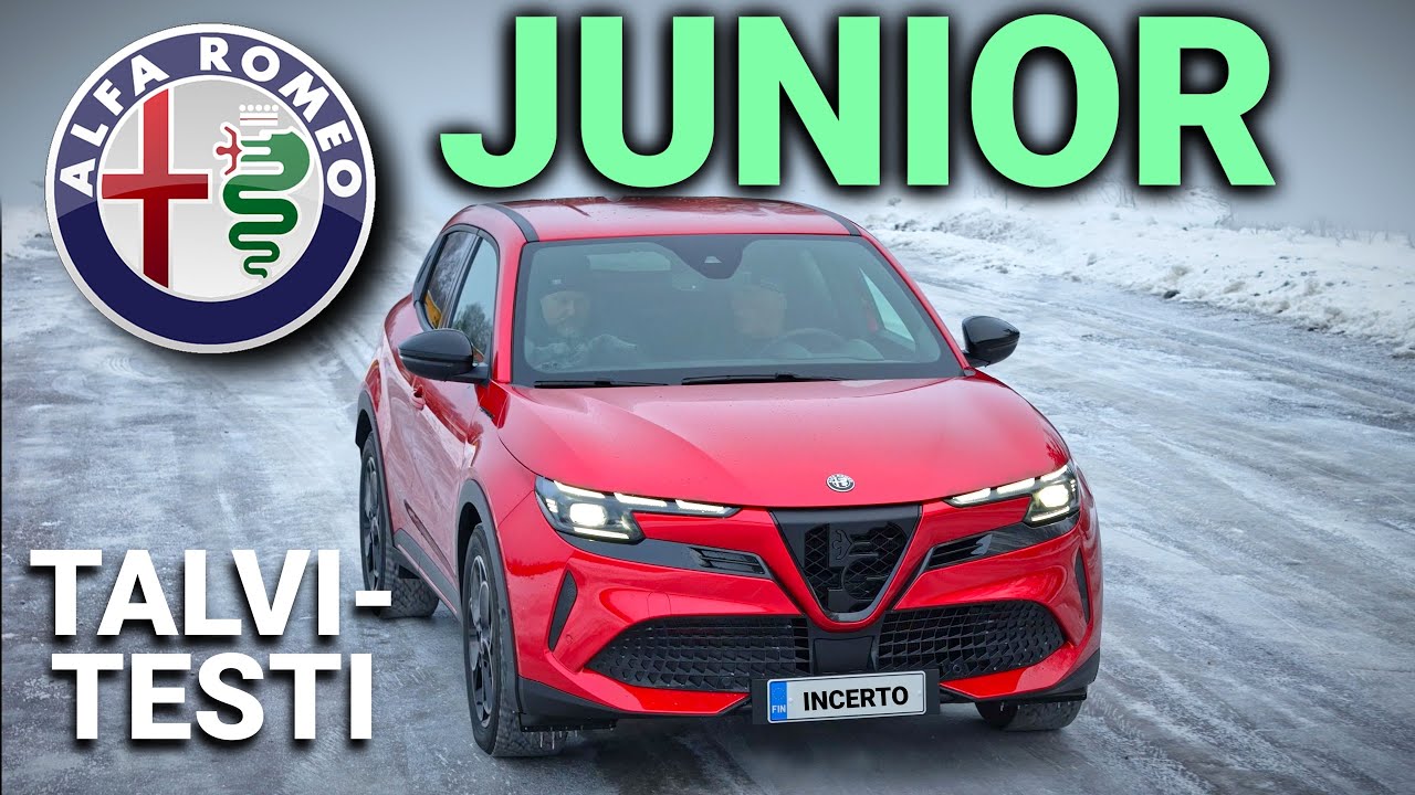 623. Alfa Junior Speziale sähköauto kompuroi perusasioissa