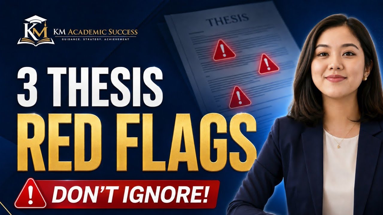 3 Thesis Red Flags That Get Your Draft Rejected (And How to Fix Them)