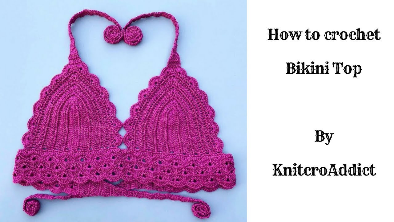 How to crochet Bikinitop