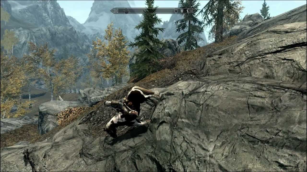 Skyrim - Awesome Horse Physics