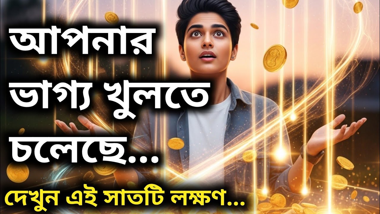 এই ৭টি লক্ষণ দেখলে বুঝবেন আপনার ভাগ্য খুলতে চলেছে | God Signs | Spiritual Motivation
