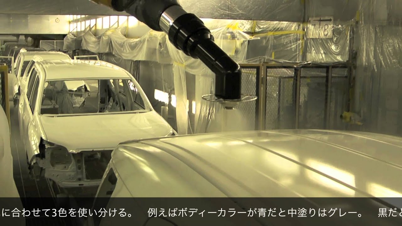 FJクルーザーのできるまで 3-2塗装工程 / FJ Cruiser Assembly Line 3-2