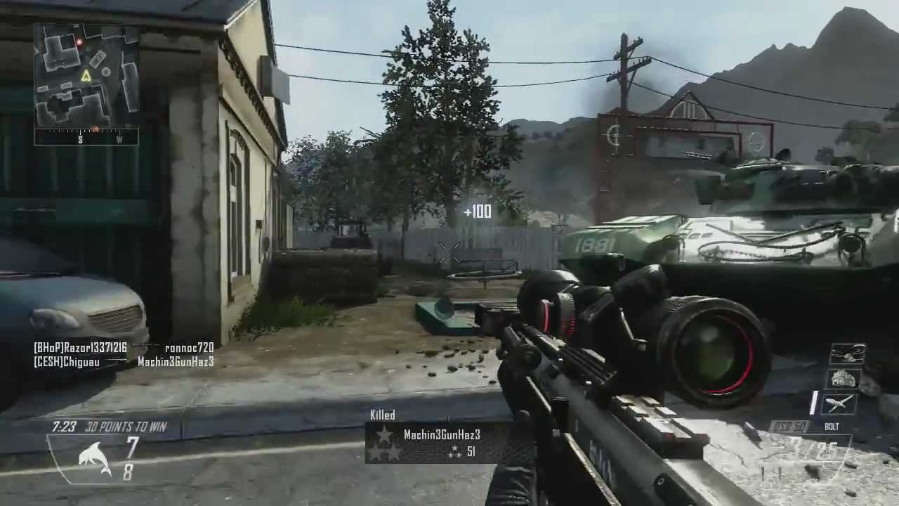 BO2: Todos contra todos con sniper!