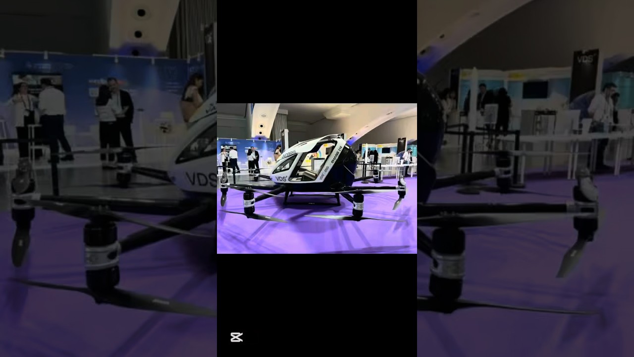 Yes &mdash; That&rsquo;s a Drone for Two People! | VDS 2025 Highlights #valencia #vds2025  #innovation