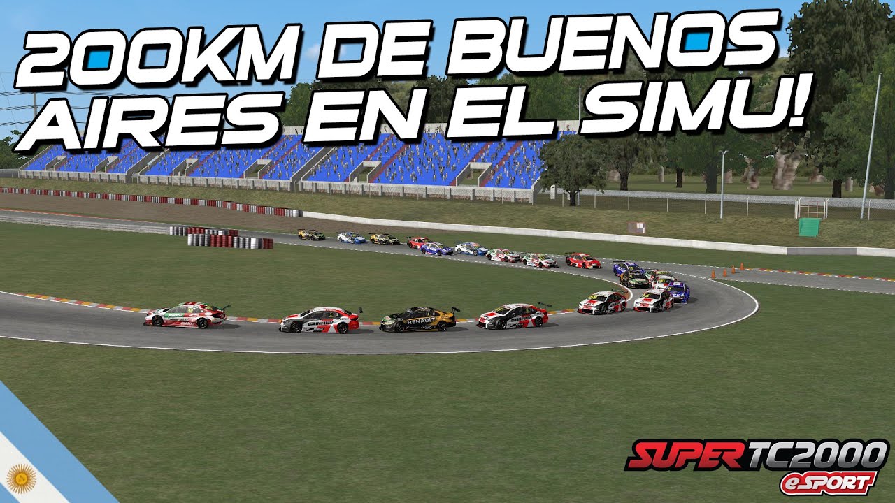 200KM DE BUENOS AIRES EN EL SIMULADOR! | Recreamos los 200km de BA en el Simulador! | STC 2021