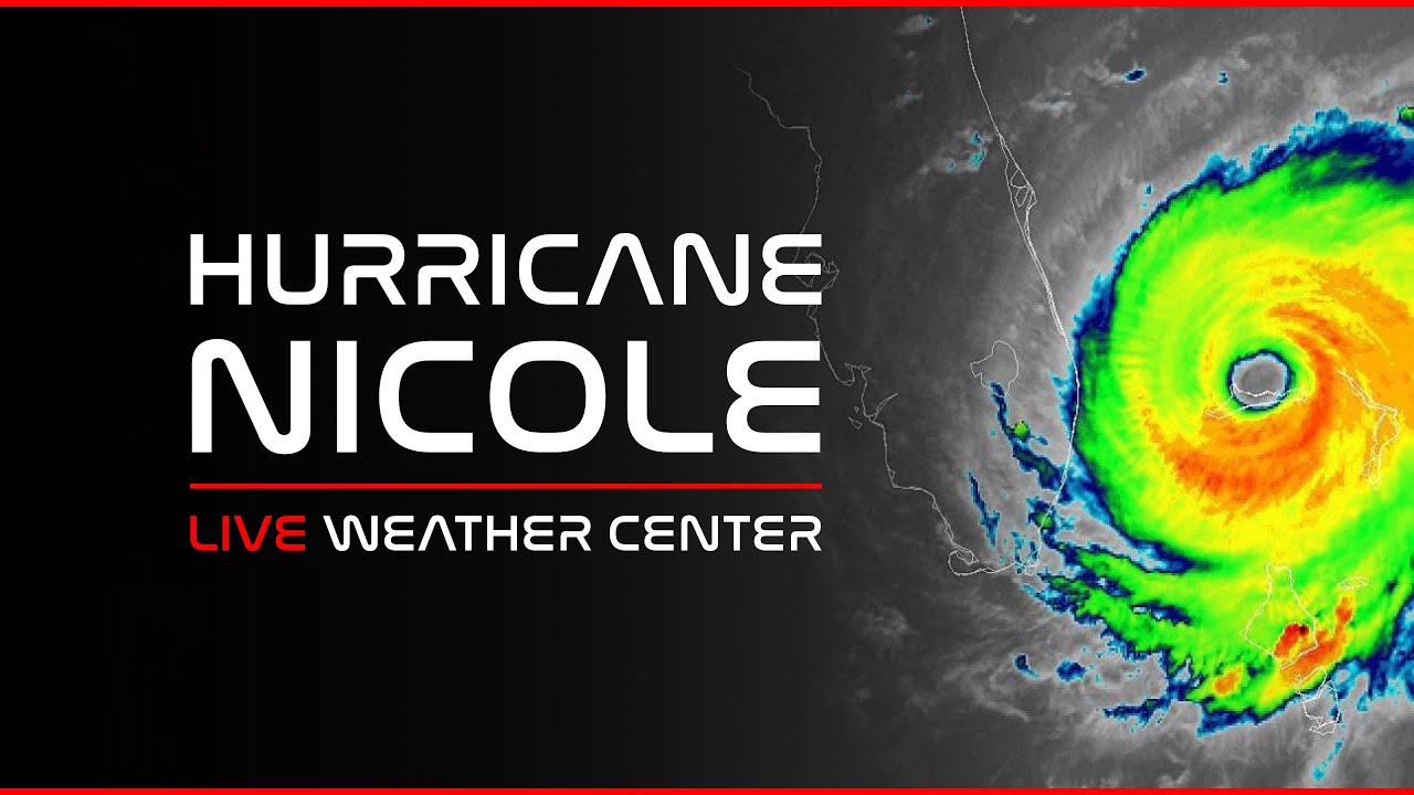 REPLAY! Hurricane Nicole Tracker LIVE!