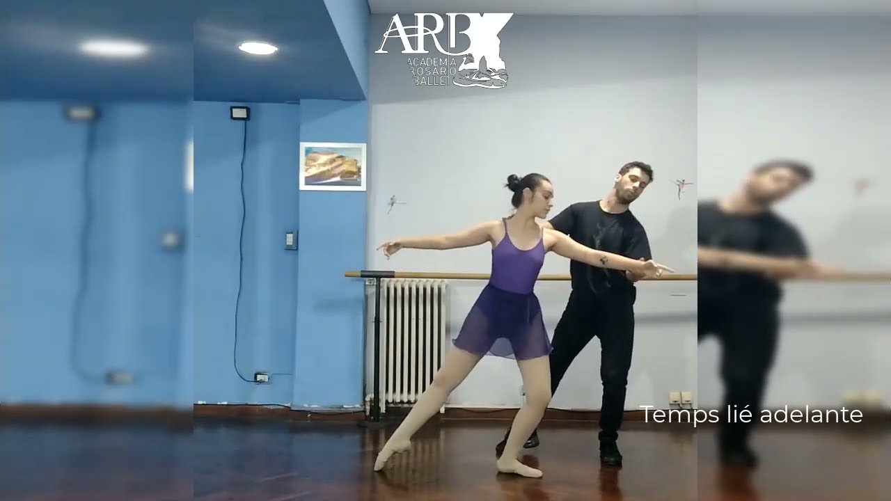 Método Vaganova - Temps lié par terre