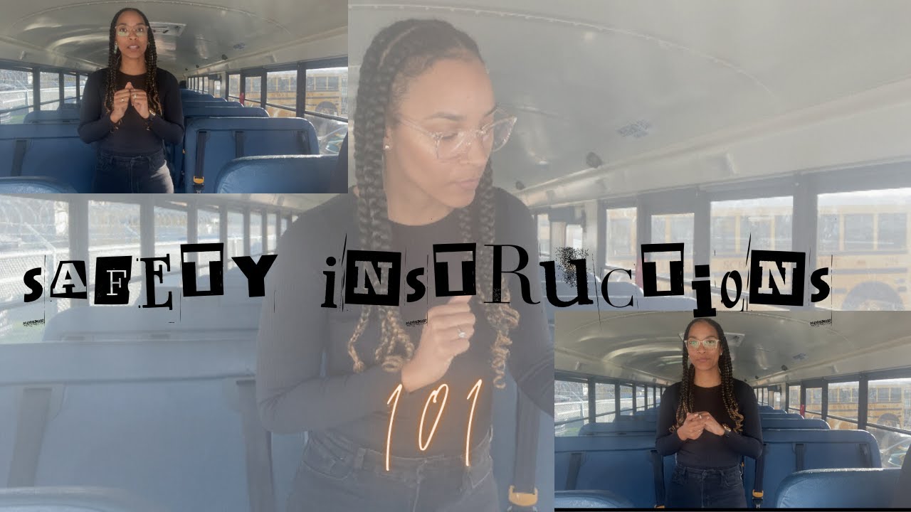 School Bus Safety Instructions for Field Trips