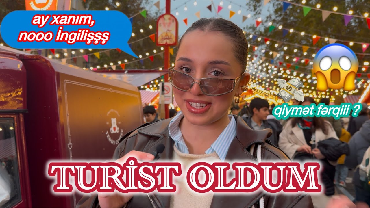Soyuq Əllərdə TURİST OLDUM ! 💃🌍 Necə REAKSİYA verdilər ?? Qiymət FƏRQİ ?!! 😱💰