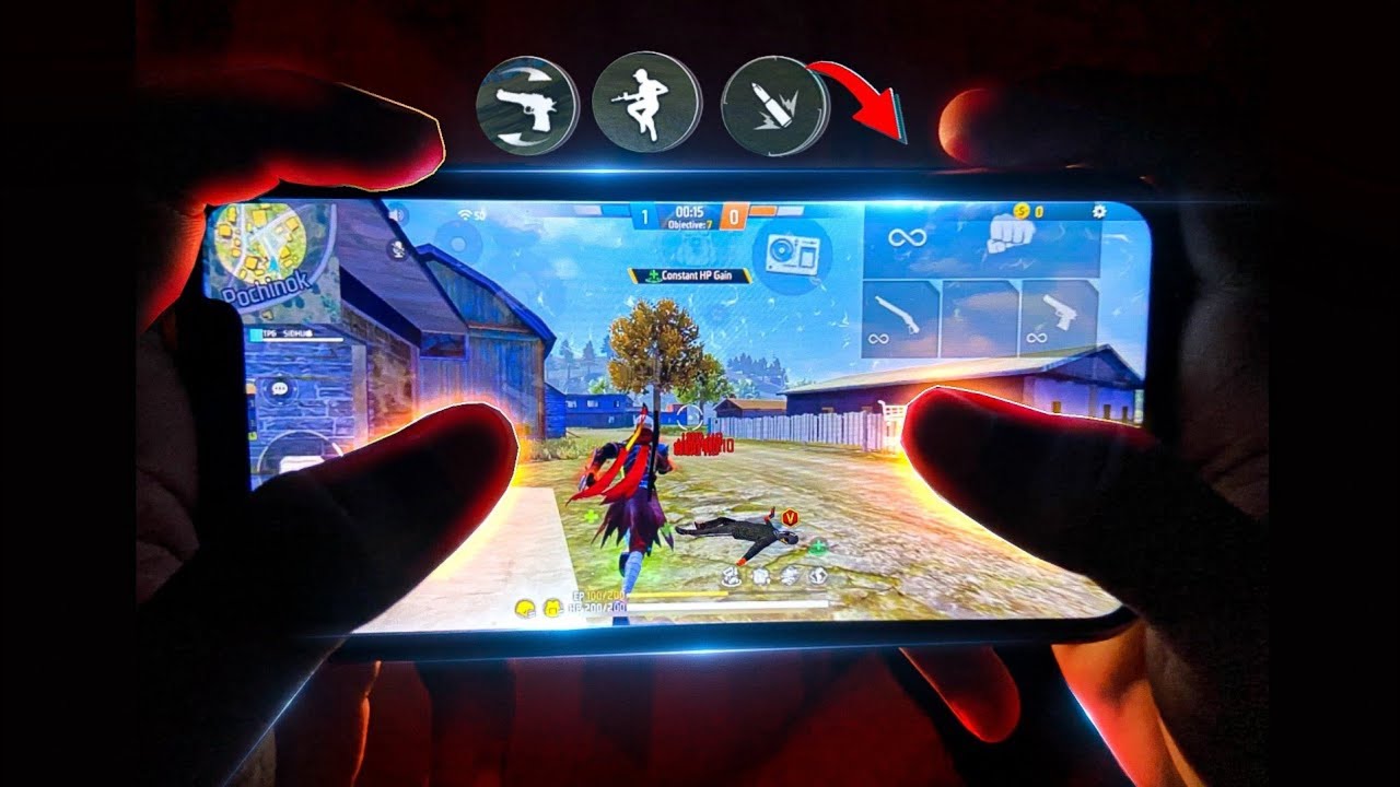 REDMI 6 PRO FREE FIRE HANDCAME