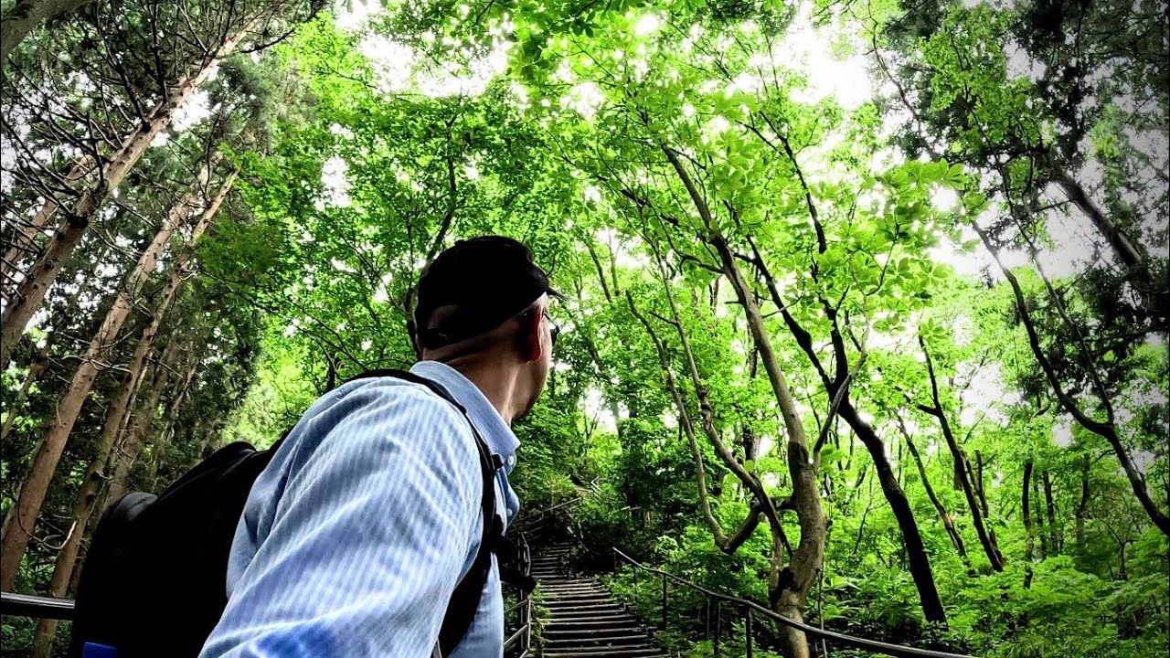 564階段コース【菩提寺山 248m】新潟県五泉市 / Gosen Niigata Japan