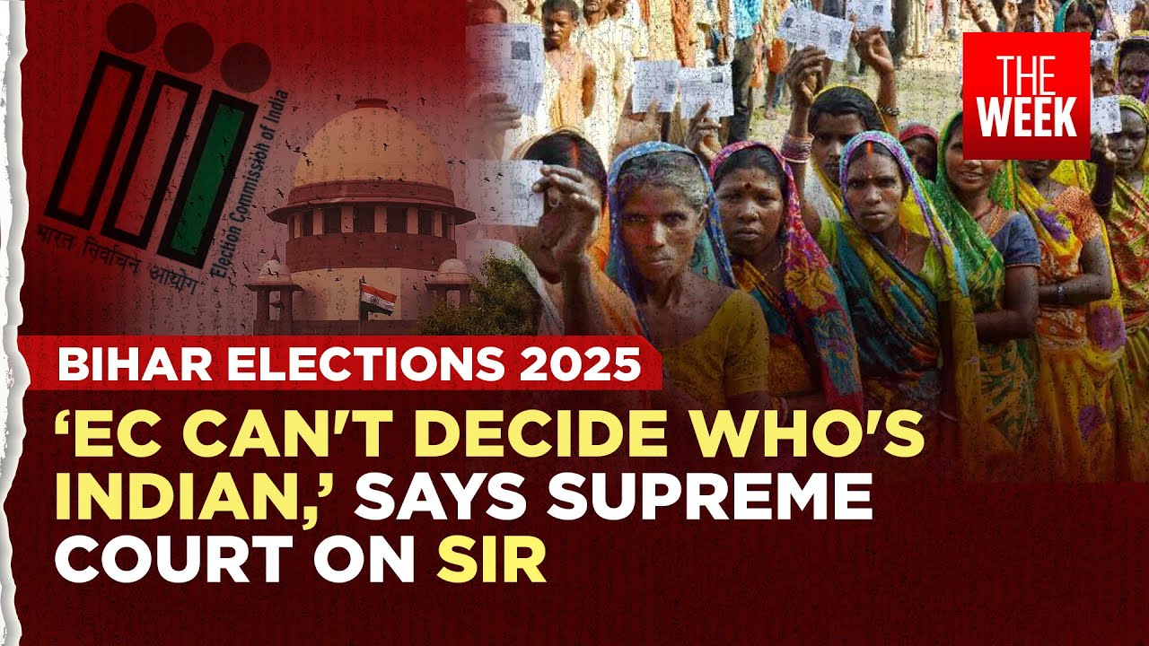 ECI defends its move to verify citizenship in Bihar amid SC's criticism | Bihar SIR | EC vs SC