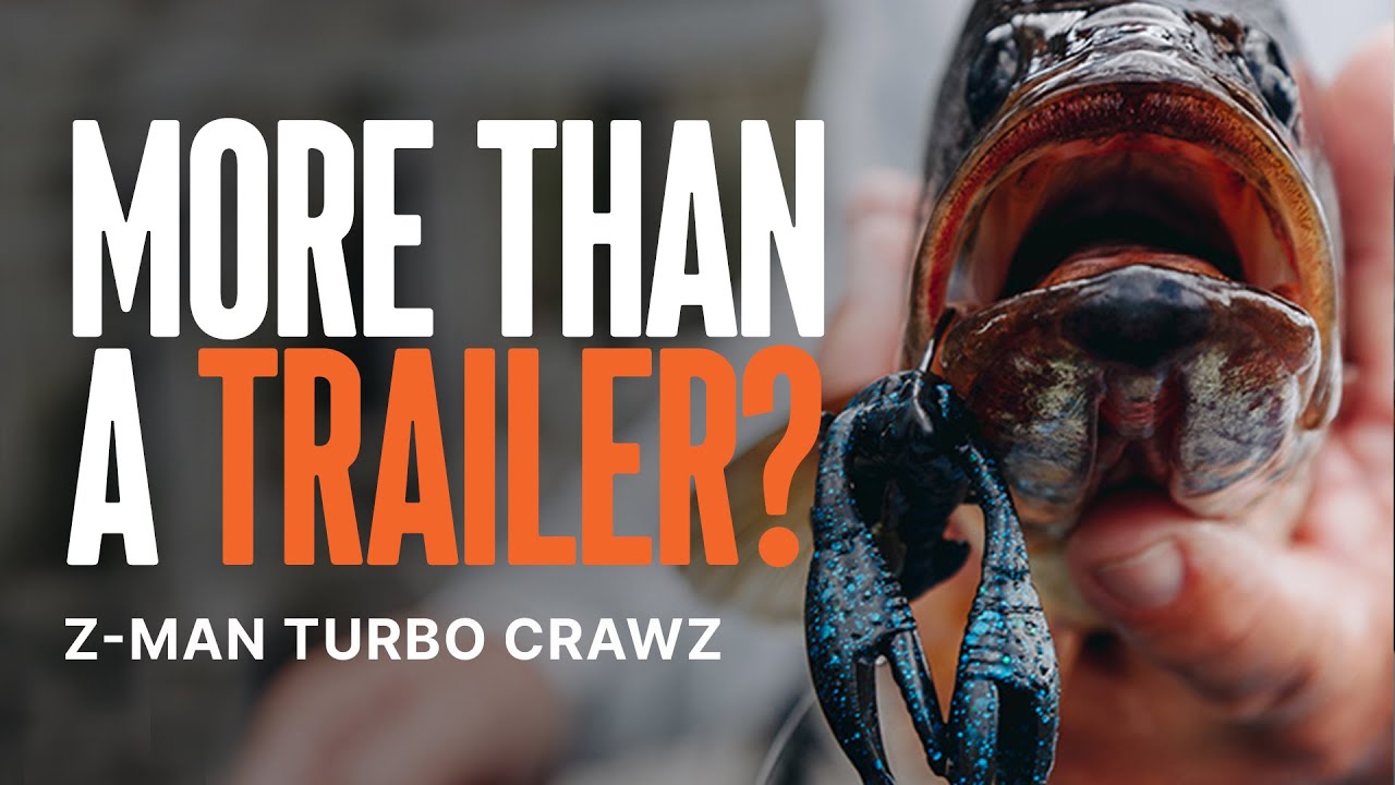 Z-Man TURBO CRAWZ || More Than A Bottom Contact Jig Trailer