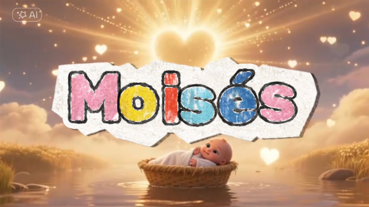 História de Moisés para Crianças | Música Infantil Bíblica Animada