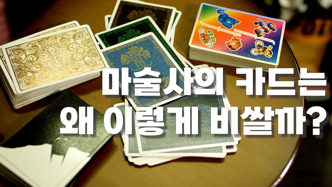마술사 카드는 만드는데 XXX만원이 듭니다! / 커스텀덱 제작 과정부터 비용까지!