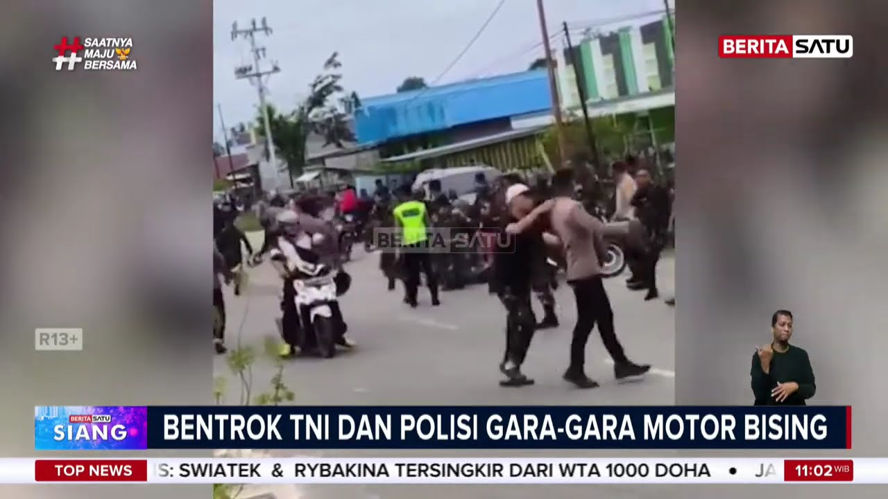 Terungkap, Bentrokan Polisi vs TNI di Papua Dipicu Suara Bising Motor #beritasatu