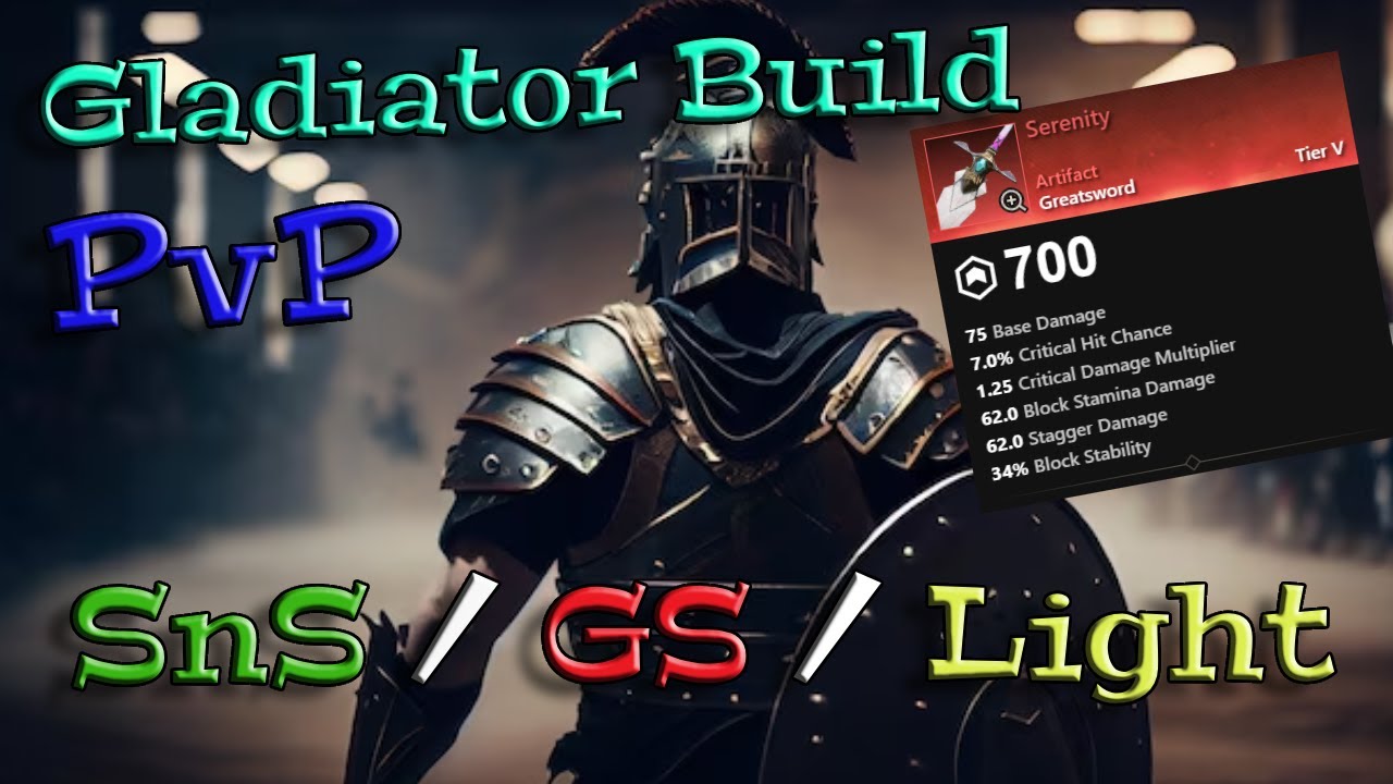 New World PvP Build: Master the Greatsword!