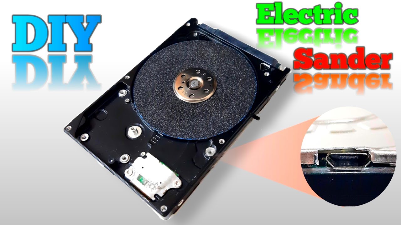 Portable Sander - How to Make a  Portable Rechargeable Sander Machine
