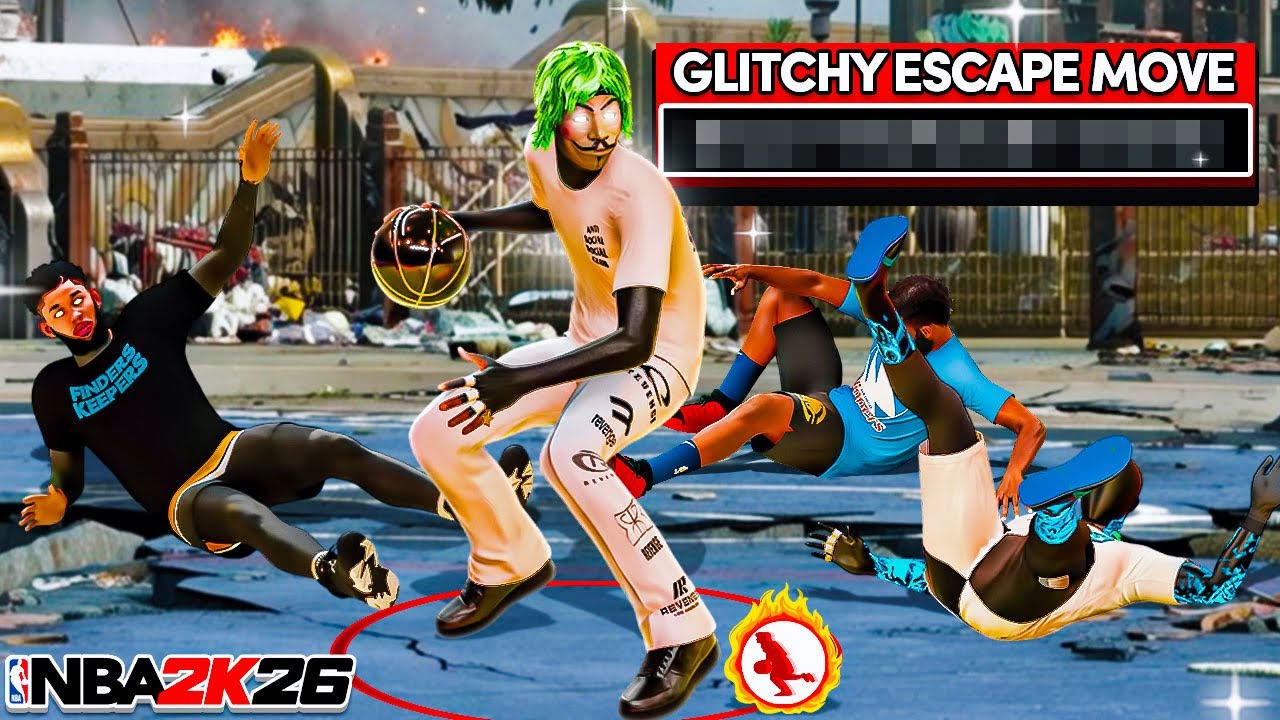 Этот побег позволяет мне легко обходить тройную защиту! (NBA 2K26) Новые лучшие финты с дриблинго...